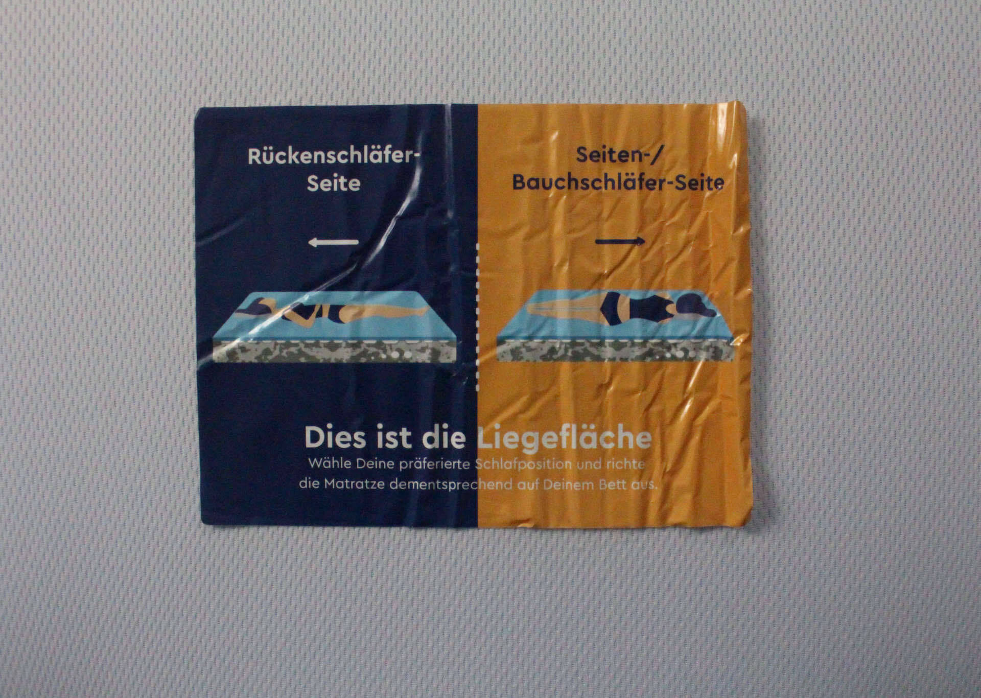 Emma Two Matratze verfügt jeweils über eine spezielle Hälfte für Seiten-/Bauchschläfer und Rückenschläfer.